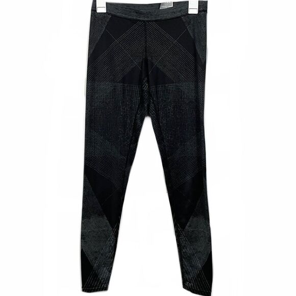 Nike Tech Geometric Patterned Activewear Leggings - Picture 1 of 4